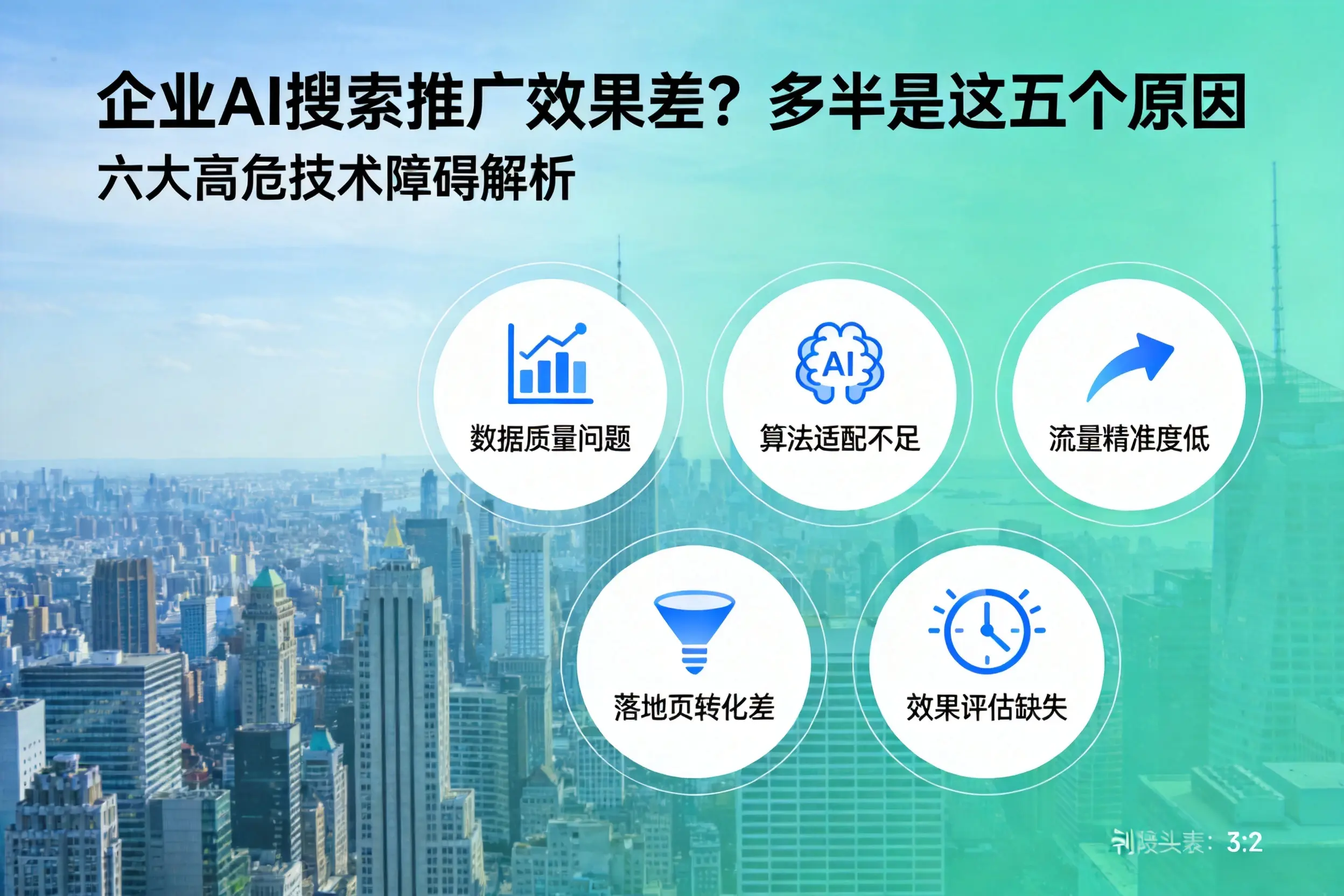 叠彩企业AI搜索推广效果差？多半是这五个原因